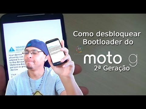 Como desbloquear o bootloader do Motorola Moto g 2ª geração E tirar a mensagem de bootloader desbl