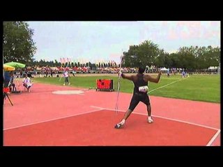 Athletics - El Sayed - men's javelin throw F37/38 final - 2013 IPC Athletics World C...