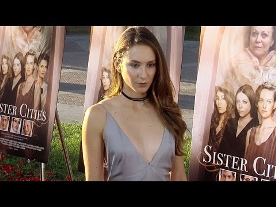 Troian Bellisario "Sister Cities" Premiere Red Carpet