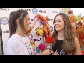 Olivia Sanabia Interview | Rosie G's 2nd annual "GR4CF" Fundraiser Purple Carpet