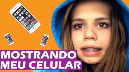 MOSTRANDO MEU CELULAR