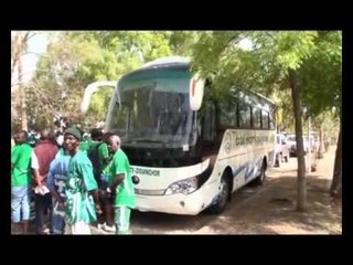 Le Casa Sport remercie le président  Macky pour le bus offert et les 20 millions