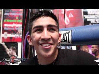 Leo Santa Cruz "Canelo! He's younger, stronger & Cotto is beat up! - Cotto vs. Caneo video