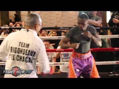 Guillermo Rigondeaux vs. Drian Francisco full video- Complete Rigondeaux open workout