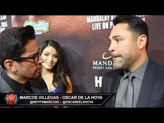 Oscar De La Hoya "The uppercut, right hand, the footwork is taking Canelo to victory"
