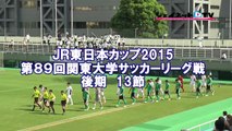 関東大学サッカー2015リーグ戦後期13節、国士舘大学vs専修大学