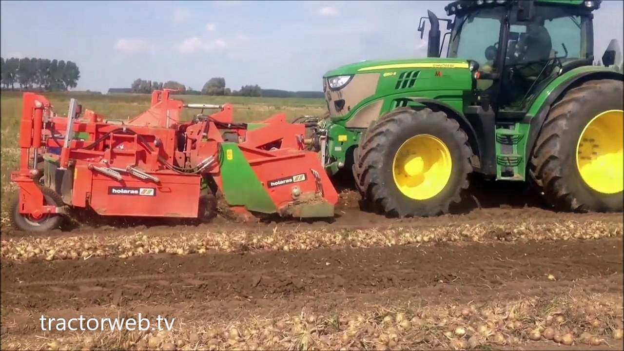 Onion Harvesting Machine