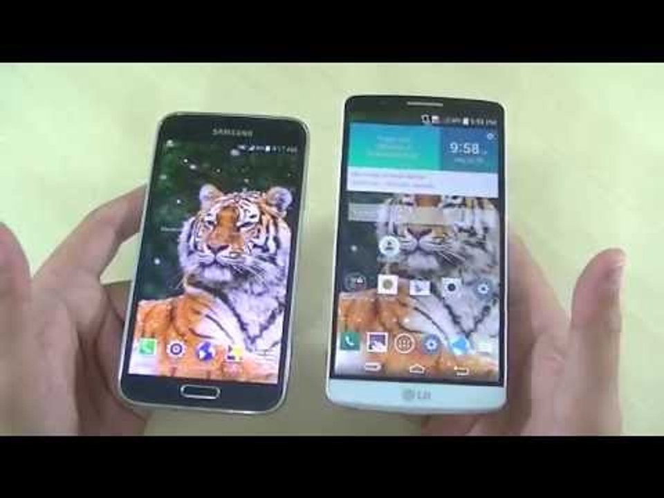 Samsung Galaxy S5 vs LG G3 - PARTE 2 (Comparativo)