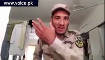 A Brave Pakistani Army Jawan Reply To Fat Indian Soldier Who Was Barking On Pakistan