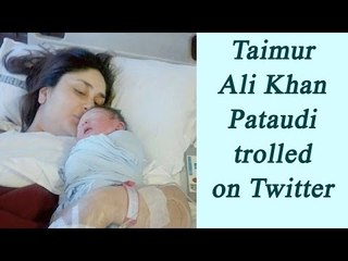 Kareena Kapoor Khan's newborn baby trolled on twitter | Oneindia News