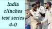 India beats England in Chennai test, clinches series 4-0 | Oneindia News
