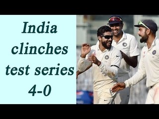 India beats England in Chennai test, clinches series 4-0 | Oneindia News