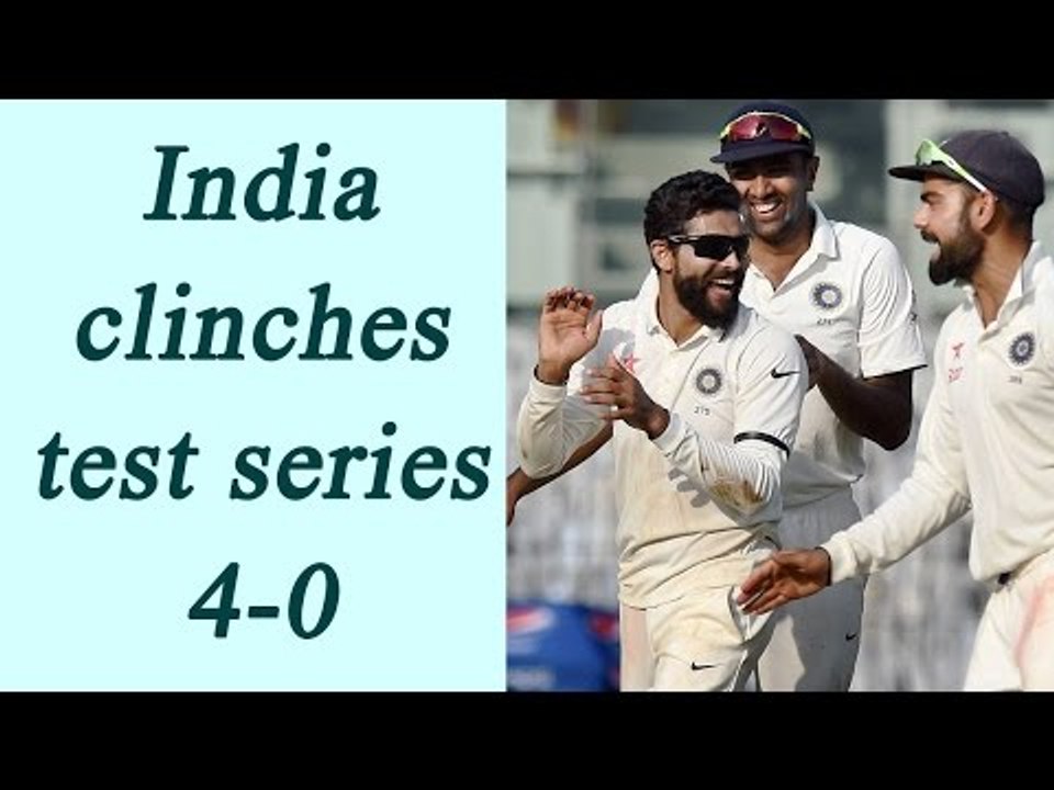 India beats England in Chennai test, clinches series 4-0 | Oneindia News