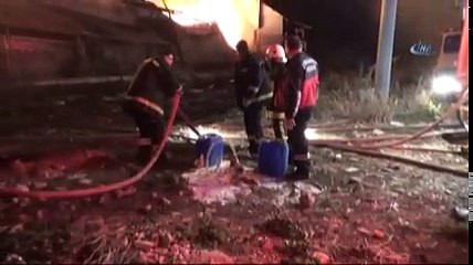 Afyonkarahisar'da fabrika yangını