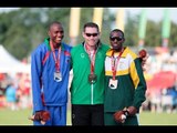 Athletics - men's 200m T13 Medal Ceremony - 2013 IPC Athletics WorldChampionships, Lyon