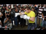 Miguel Cotto vs. Canelo Alvarez full video- COMPLETE Canelo Media Workout Video