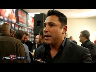 Oscar De La Hoya " I see vulnerabilities, Golovkin leaves himself wide open. Canelo can handle him"