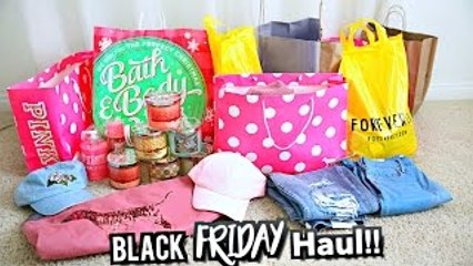 BLACK FRIDAY HAUL 2016!! Alisha Marie
