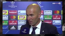 زين الدين زيدان - تعليق ناري لـ فوز ريال مدريد 2-1 بايرن ميونيخ - ربع نهائي اياب دوري ابطال اوروبا