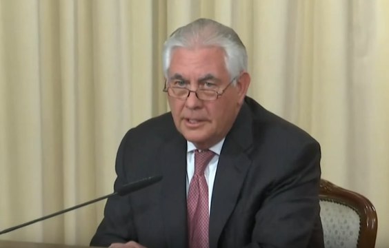 Tillerson Says US and Russia Remain Divided on Syria
