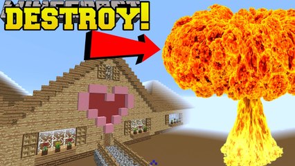 PopularMMOs Minecraft: IS THAT JEN'S GIANT HOUSE?!? DESTROY IT!!!