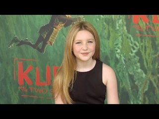 Ella Anderson "Kubo and the Two Strings" World Premiere