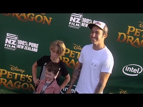 Pete Wentz Pete's Dragon World Premiere
