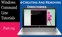 Windows Command Line Tutorials- Creating and Removing Directories | Part-4