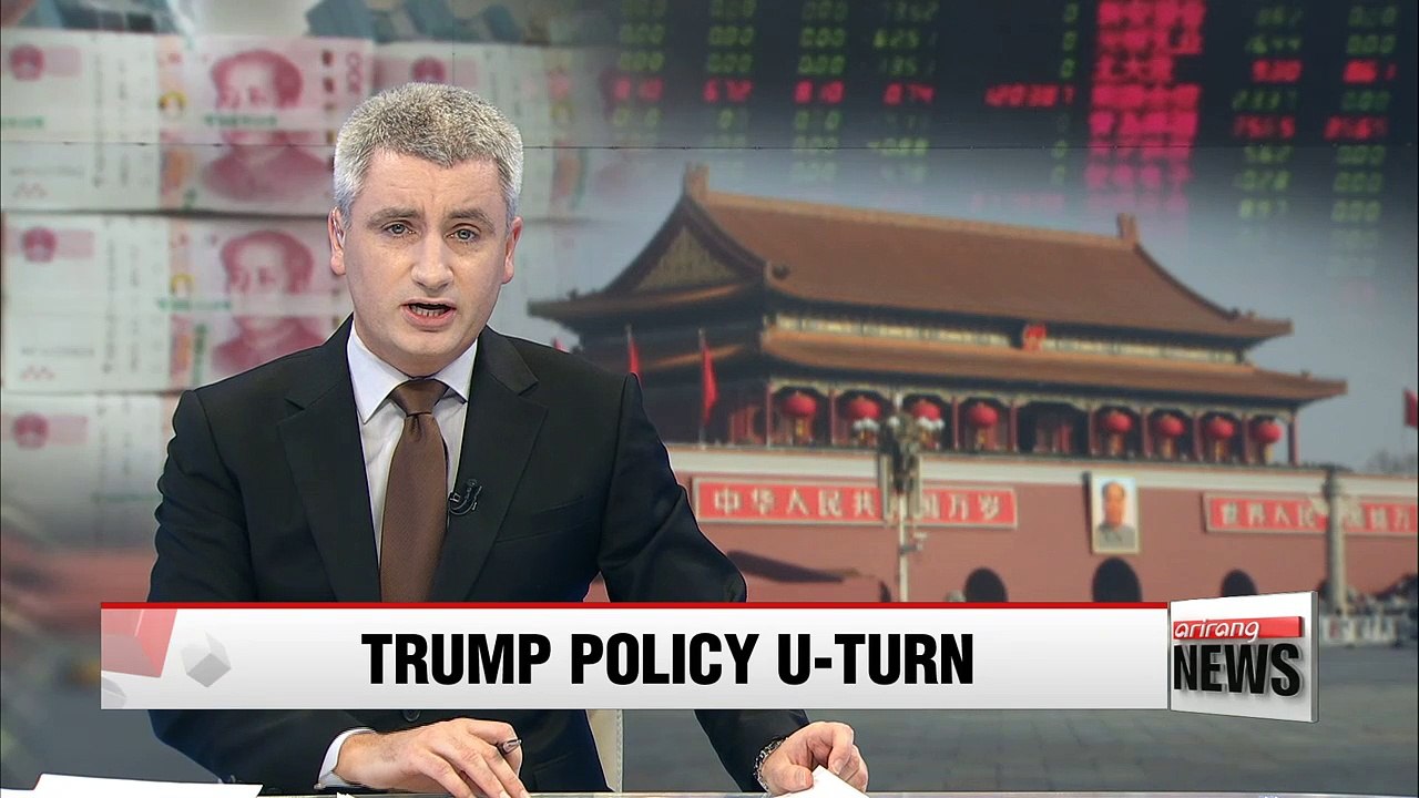 Trump steps back from labeling China currency manipulator