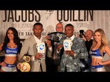 Daniel Jacobs vs. Peter Quillin full video-COMPLETE Press Conference & Face Off Video