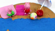 Play Doh Peppa Pig Holiday Toy English episode At The Beach ep  asdcartoon inspired-pR7TaCo