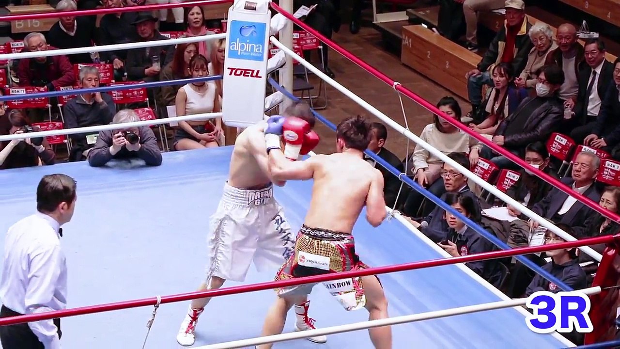 激闘！尹文鉉 [7R負傷判定] 藤中周作(2017.3.17)【Moon Hyun Yun VS Shusaku Fujinaka】