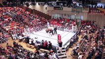 有川稔男(王者) 4RKO 大川泰弘 日本W級タイトルマッチ Toshio Arikawa(welterweight)（2016.11.14）