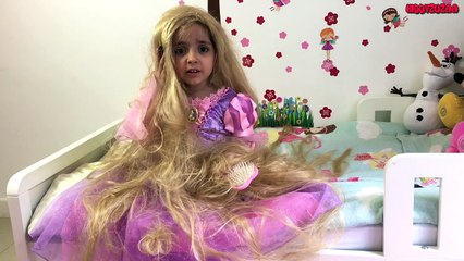 Rapunzel Hair Disaster TANGLED BY MALEFICENT Rea