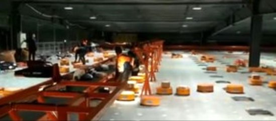 Kargo Robotlarından Muazzam Sıralama Sistemi