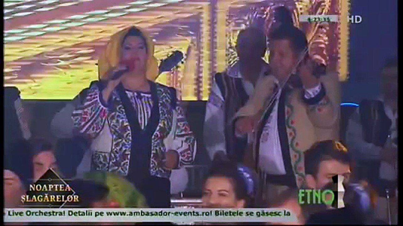 Daniela Condurache - Trandafir de la Moldova (Noaptea slagarelor - Revelion 2016 ETNO TV)