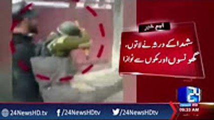 Indian troops in occupied Kashmir reeled in Kashmir