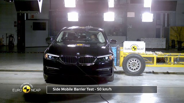 La BMW Série 5 obtient cinq étoiles aux crash-tests Euro NCAP