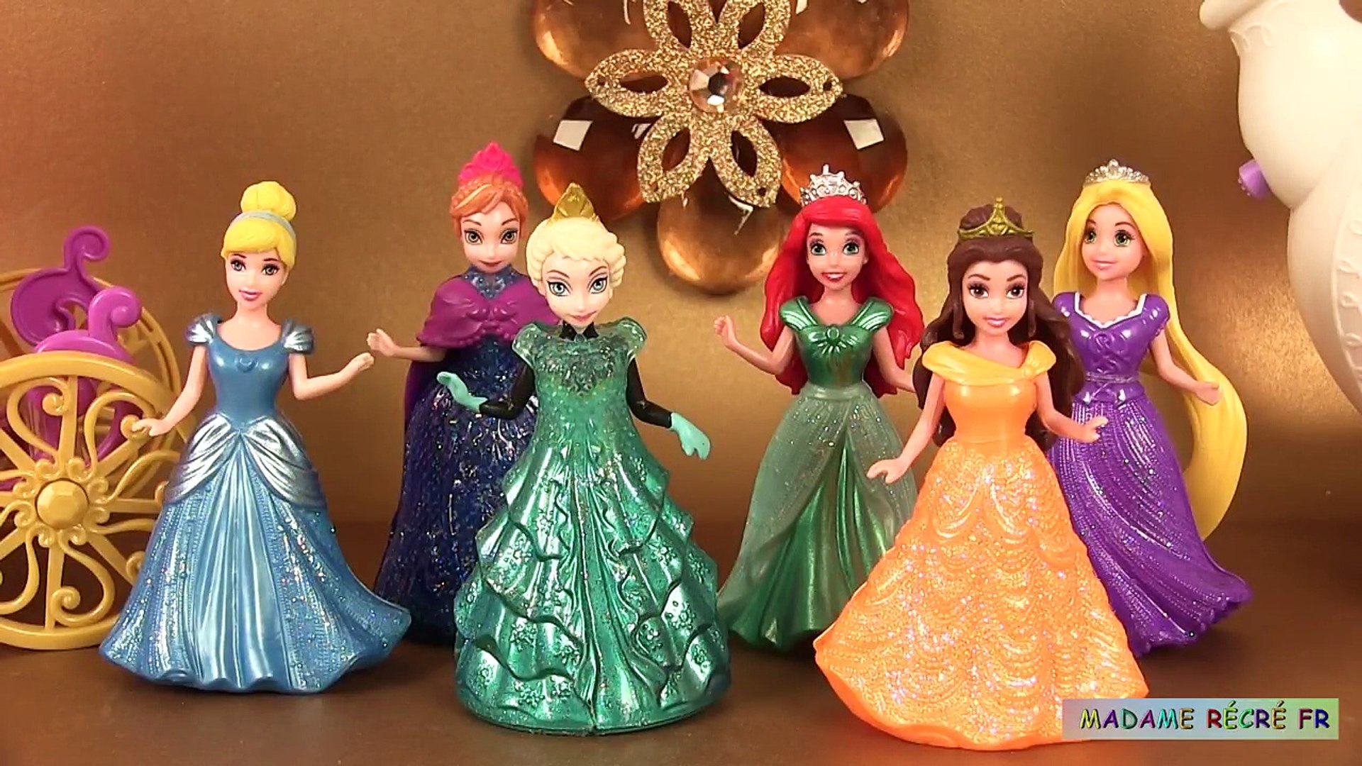 Play Doh Sparkle Princesses Elsa Ariel Belle MagiClip Pâte à modeler -  video Dailymotion