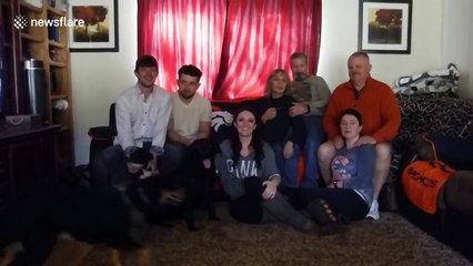 Surprise Family with Pregnancy Announcement