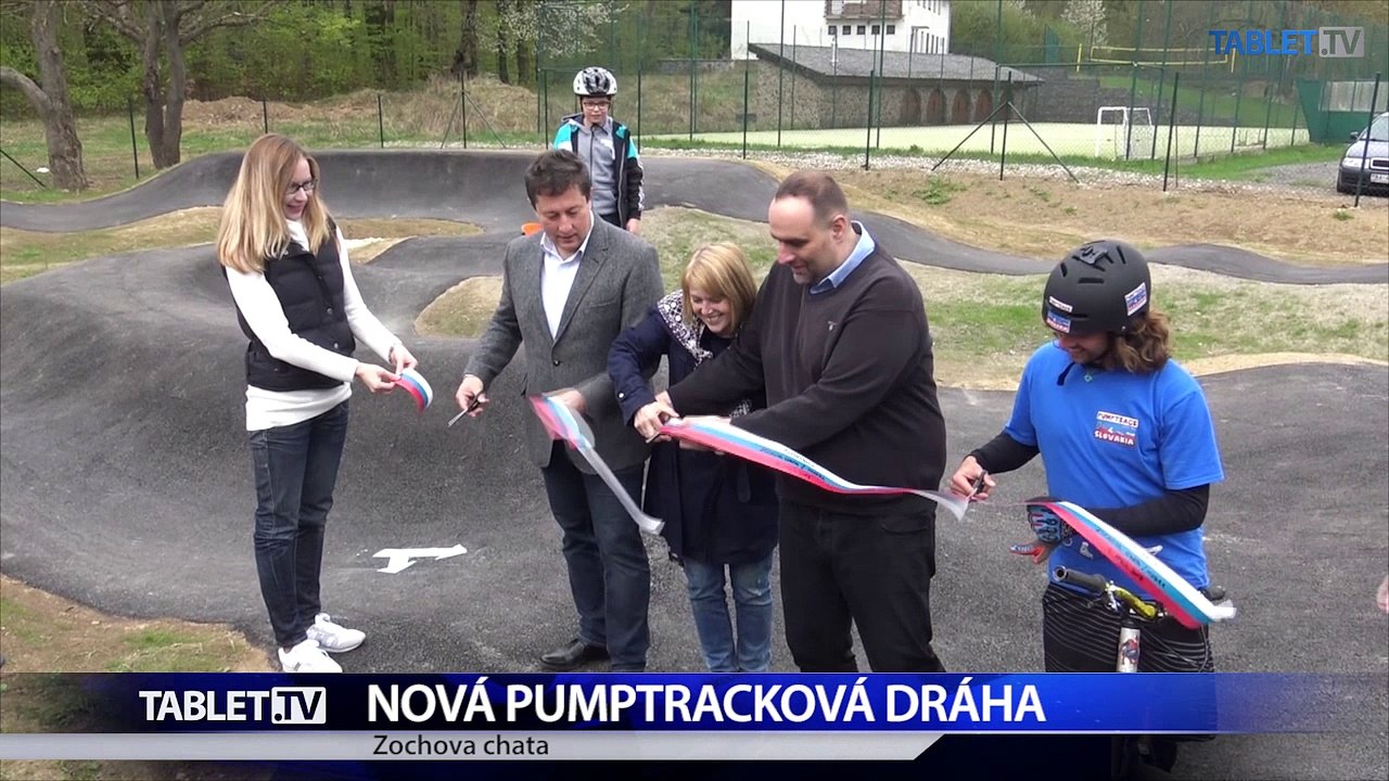 Viete, ako vyzerá Pumptracková dráha? Príďte sa pozrieť na Zochovu chatu