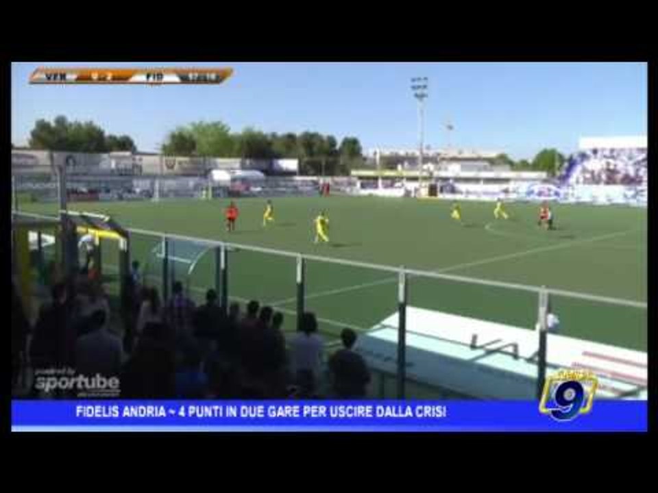 Fidelis Andria  | 4 punti in due gare per uscire dalla crisi