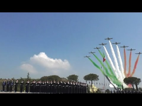 Pozzuoli (NA) - Accademia Aeronautica, giurano gli allievi del corso Urano V (12.04.17)