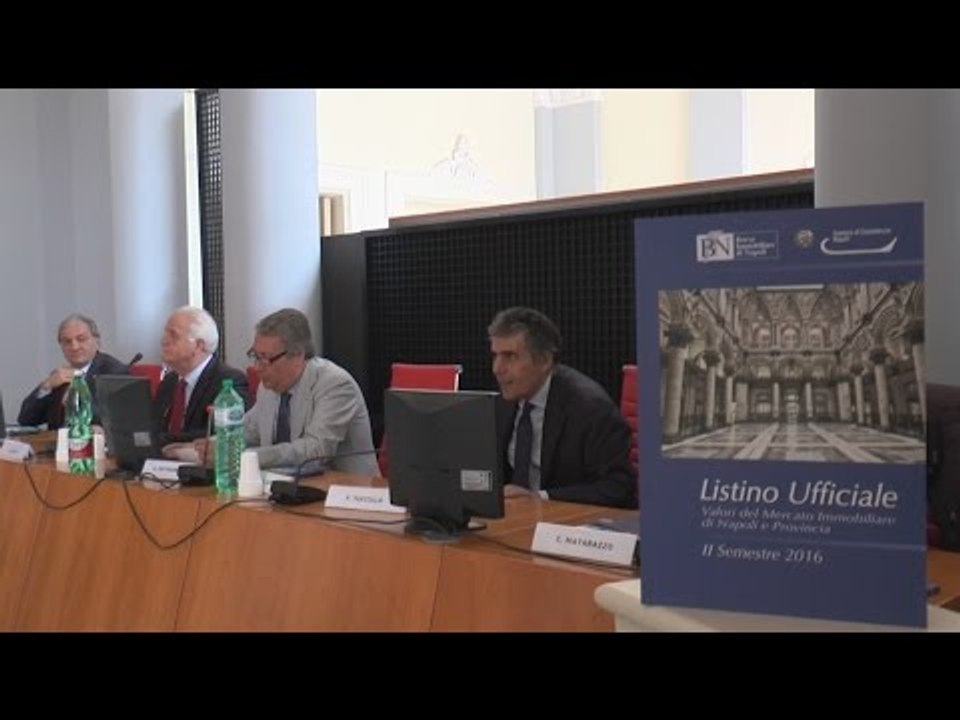 Napoli - Aumentano case vendute ma il valore è al ribasso (12.04.17)