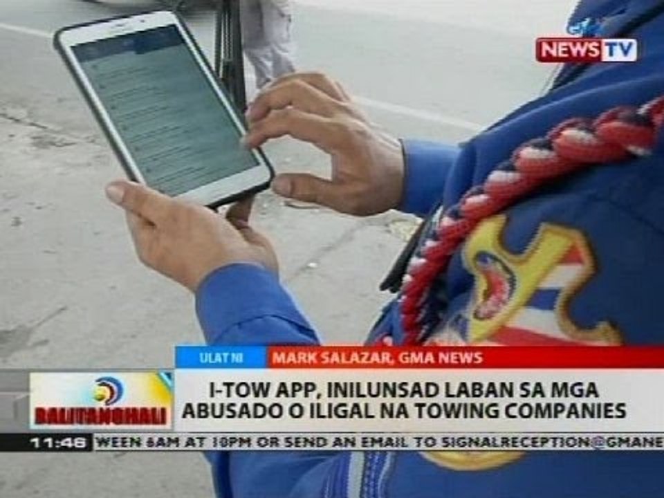 I-tow app, inilunsad laban sa mga abusado o iligal na towing companies