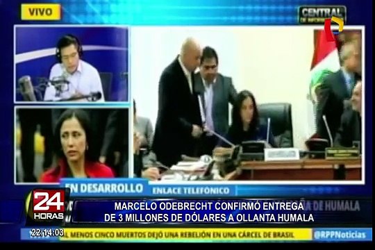 Marcelo Odebrecht confirma haber entregado US$3 millones a Ollanta Humala