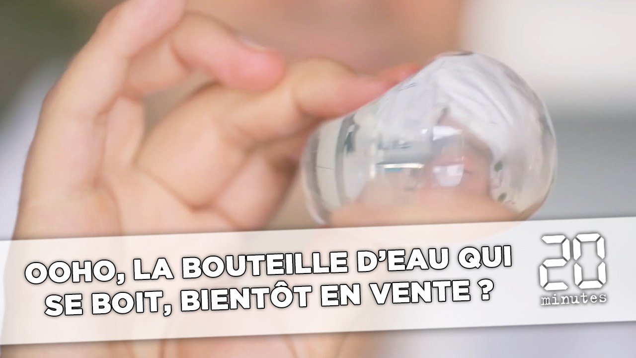 Ooho, la bouteille d'eau qui se boit, bientôt en vente ?