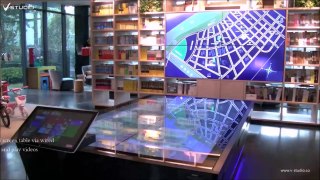 V-Studio architectural presentation LCD tables