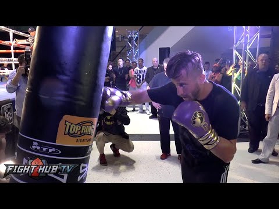 Gennady Golovkin vs. David Lemieux full video- Lemieux media workout video