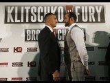 Wladimir Klitschko vs Tyson Fury full video - press conference & face off video